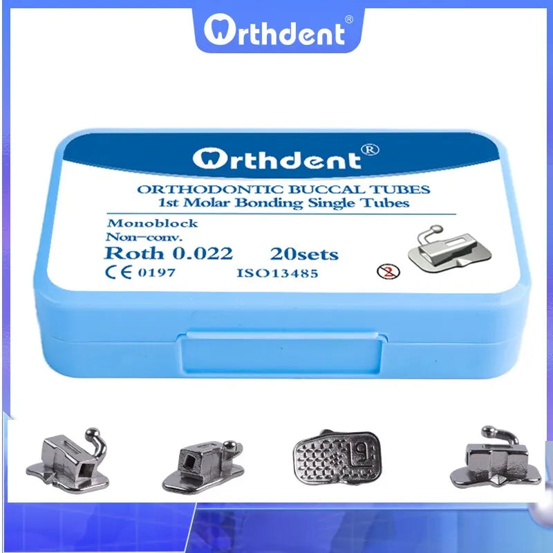 Bondable Dental Buccal Tubes for Orthodontic Treatment - 1
