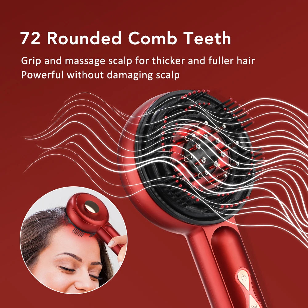 Electric Scalp Massager and Hair Growth Serum Applicator - 21