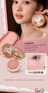 Silk Satin Matte Blush Powder for Radiant Cheeks