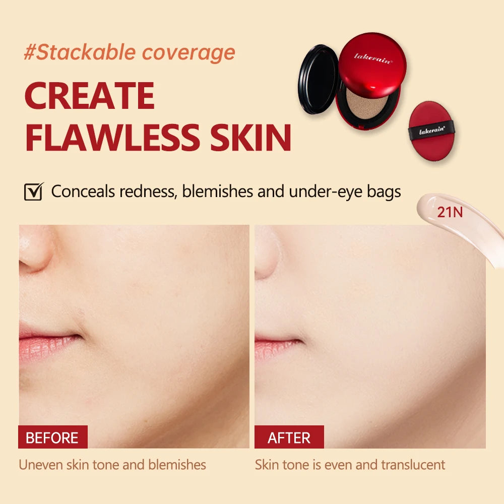 Long-Lasting Semi-Matte Cushion Foundation with Sun Protection - 5