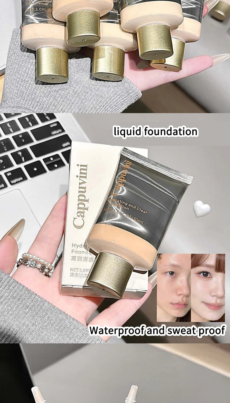 Hydrating Lightweight Foundation for Flawless Natural Coverage - 14
