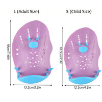 Swimming Training Hand Paddles with Adjustable Straps