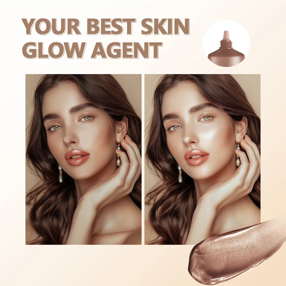 Radiant Liquid Glow Foundation and Highlighter - 13