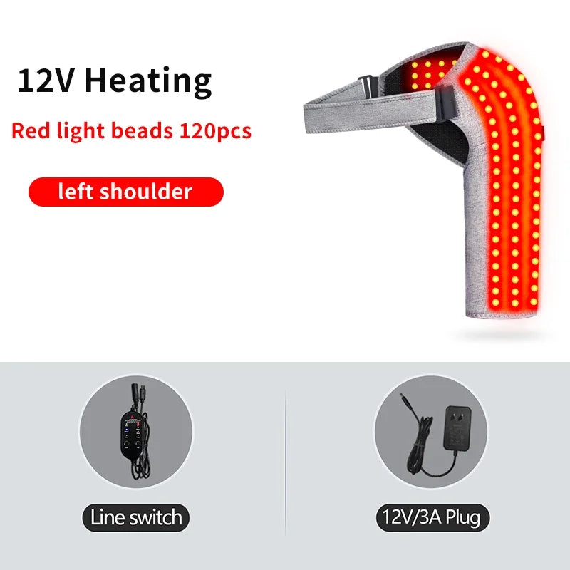 Red Light Therapy Heated Shoulder Support Wrap - 16