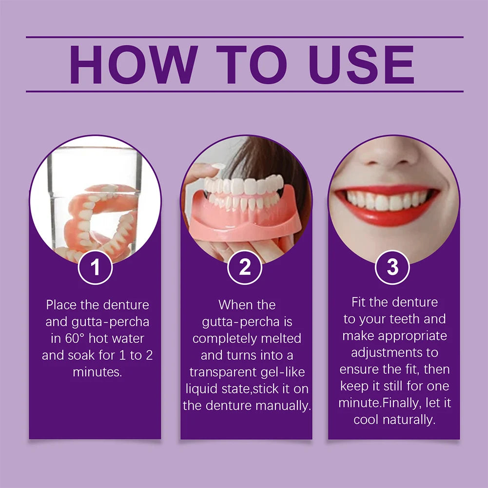 Comfort Fit Silicone Denture Reline Kit - 5
