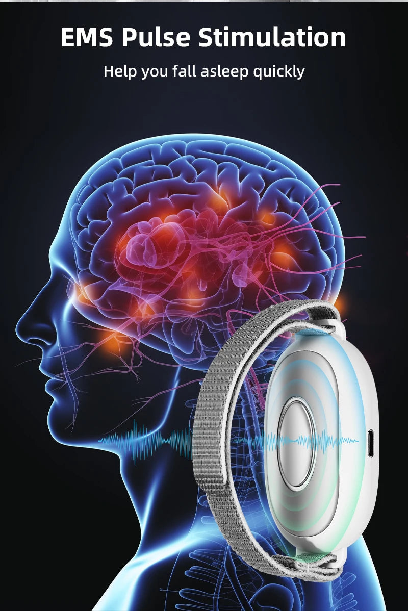 Microcurrent Handheld Sleep Aid Device for Insomnia & Stress Relief - 9