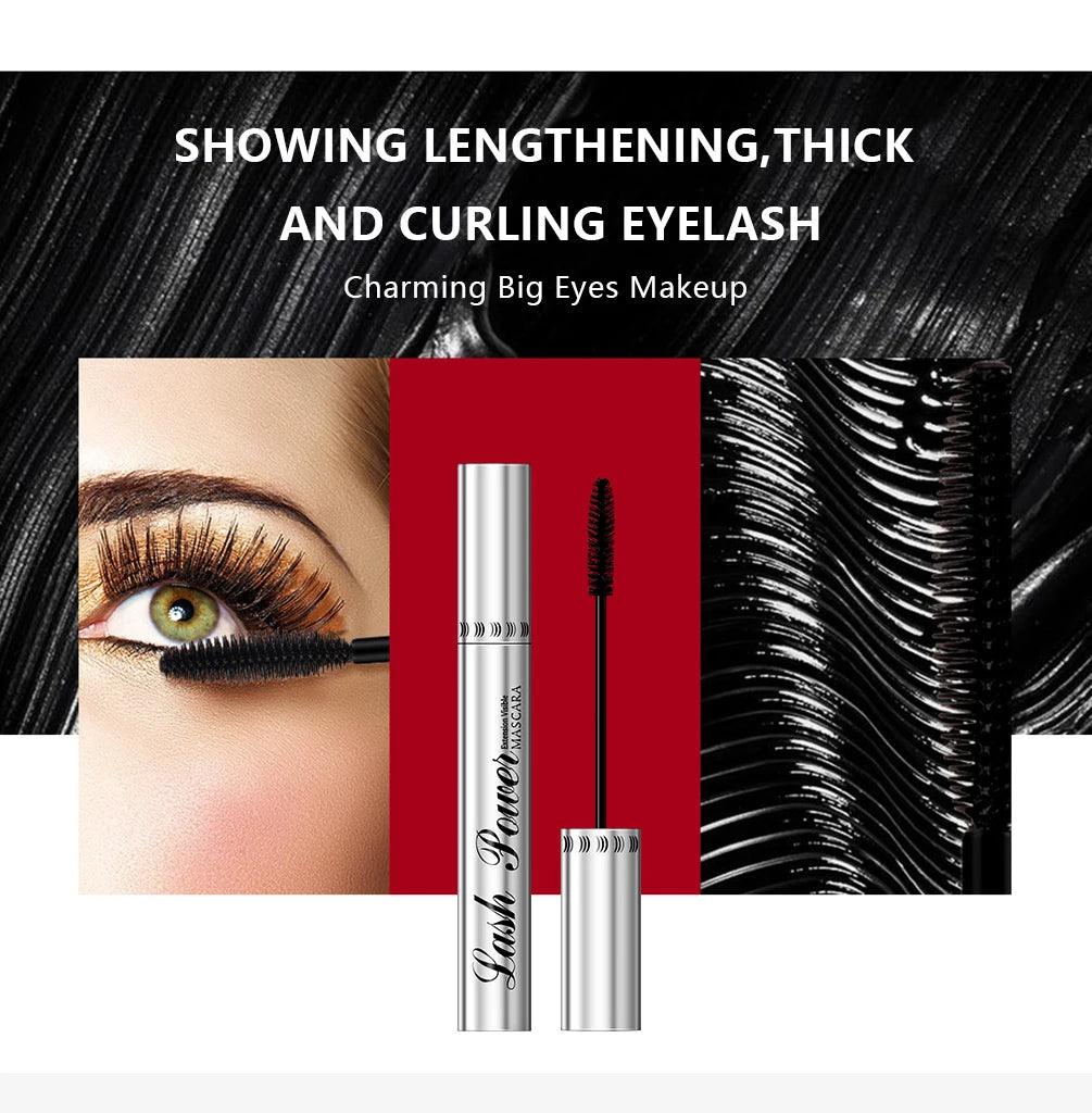 4D Silk Fiber Waterproof Lengthening Mascara - 9