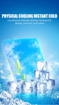 Breathable Honeycomb Gel Seat Cushion for Car and Office