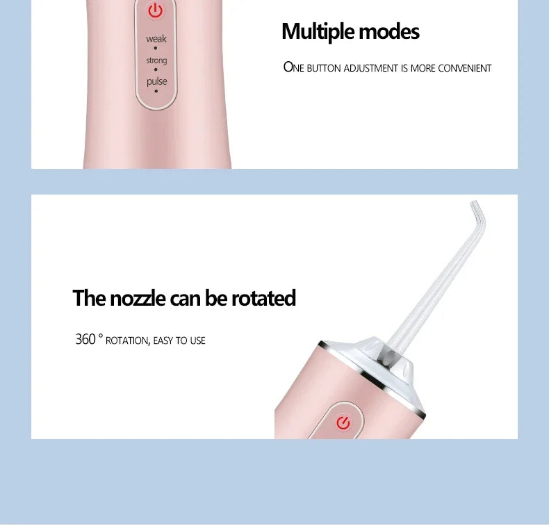 Portable Electric Water Flosser for Deep Teeth Cleaning - 26