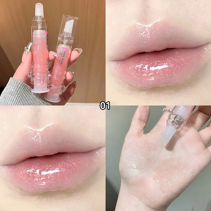 Hydrating Crystal Lip Gloss for Glassy Shine - 22