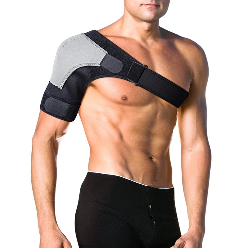 Adjustable Shoulder Support Brace for Pain Relief - 14
