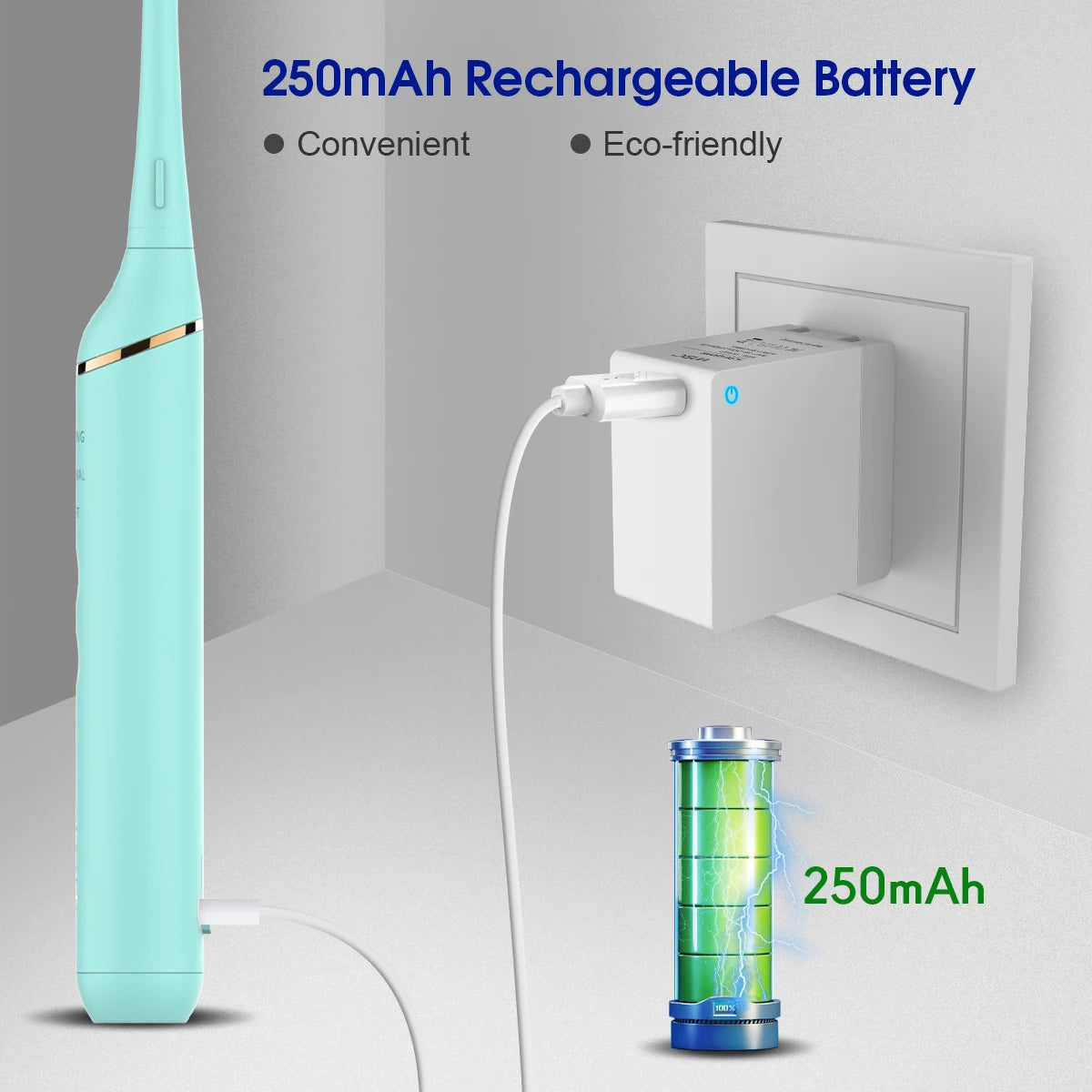 Electric Sonic Tooth Calculus & Tartar Remover Tool - 22