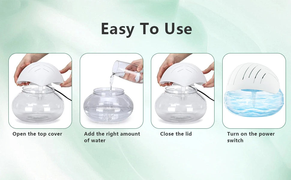 Aromatherapy Air Purifier and Humidifier Diffuser - 7