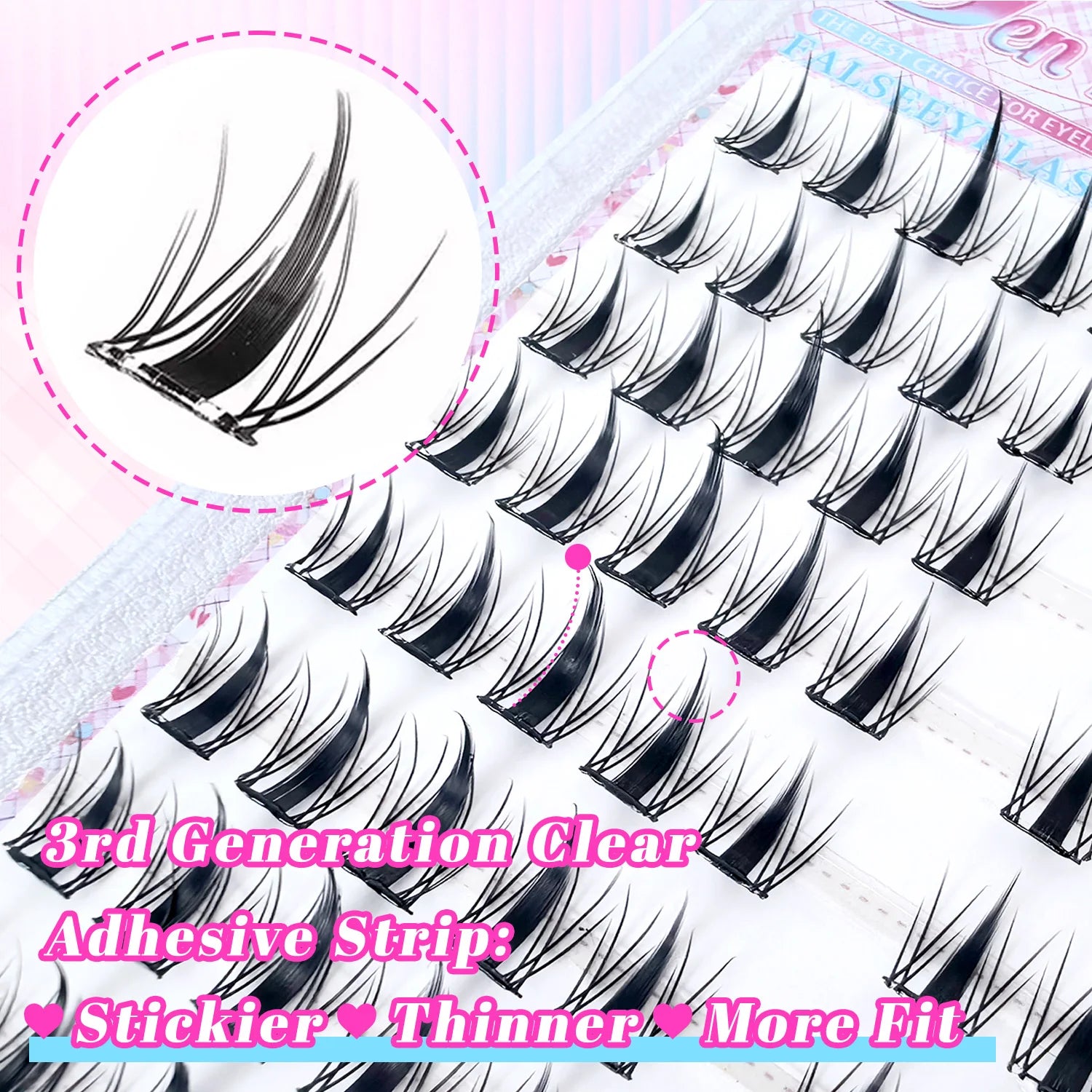 Glue-Free Cluster Eyelashes for Beginners - 6