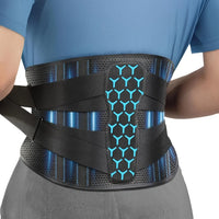 Adjustable Lumbar Support Brace for Lower Back Pain Relief