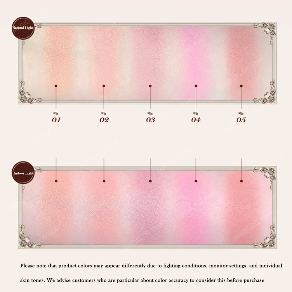 Long-Lasting Silk Satin Matte Blush Powder - 4
