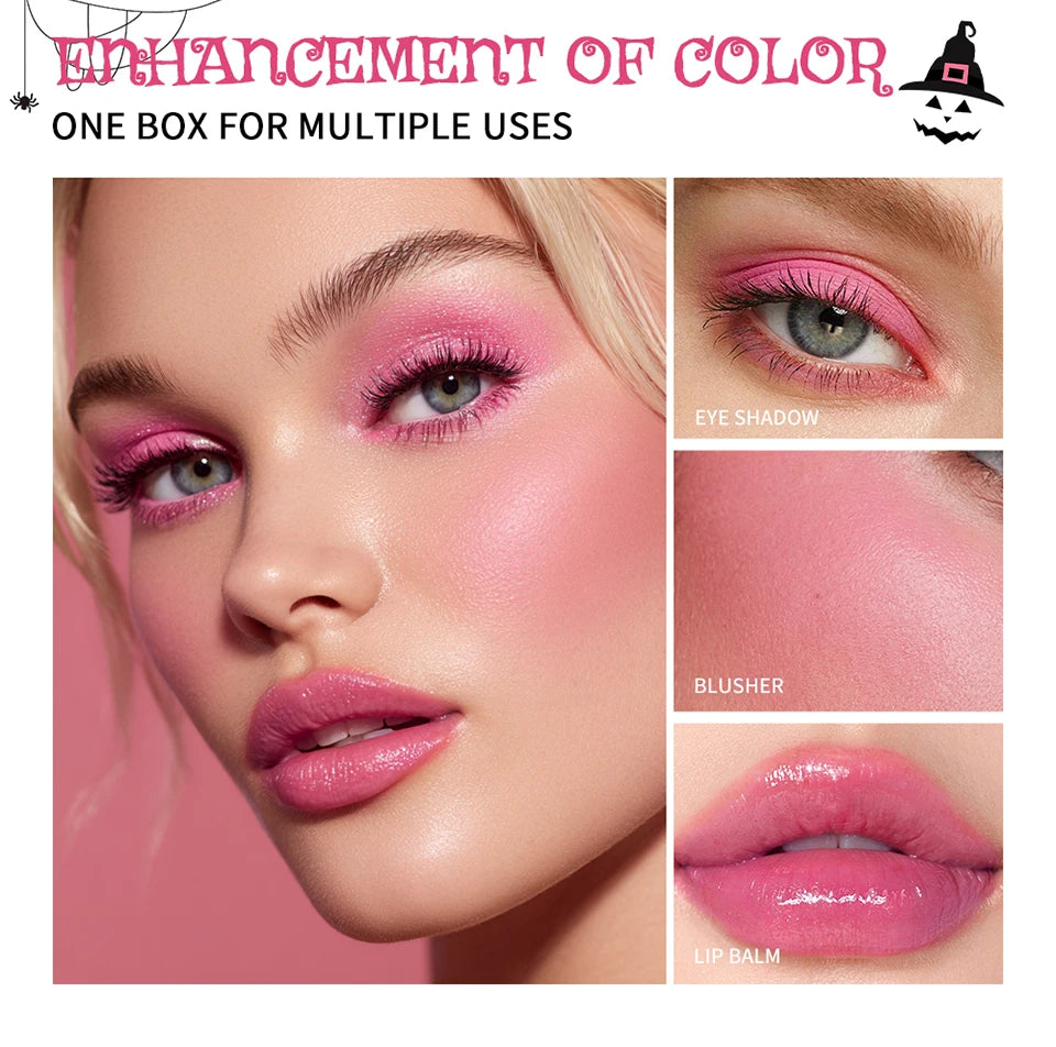 Color Changing PH Magic Cream Blush for Cheeks and Lips - 10