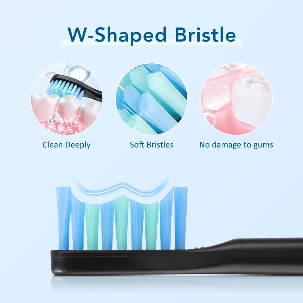 Rechargeable Sonic Electric Toothbrush with 6 Modes - 6