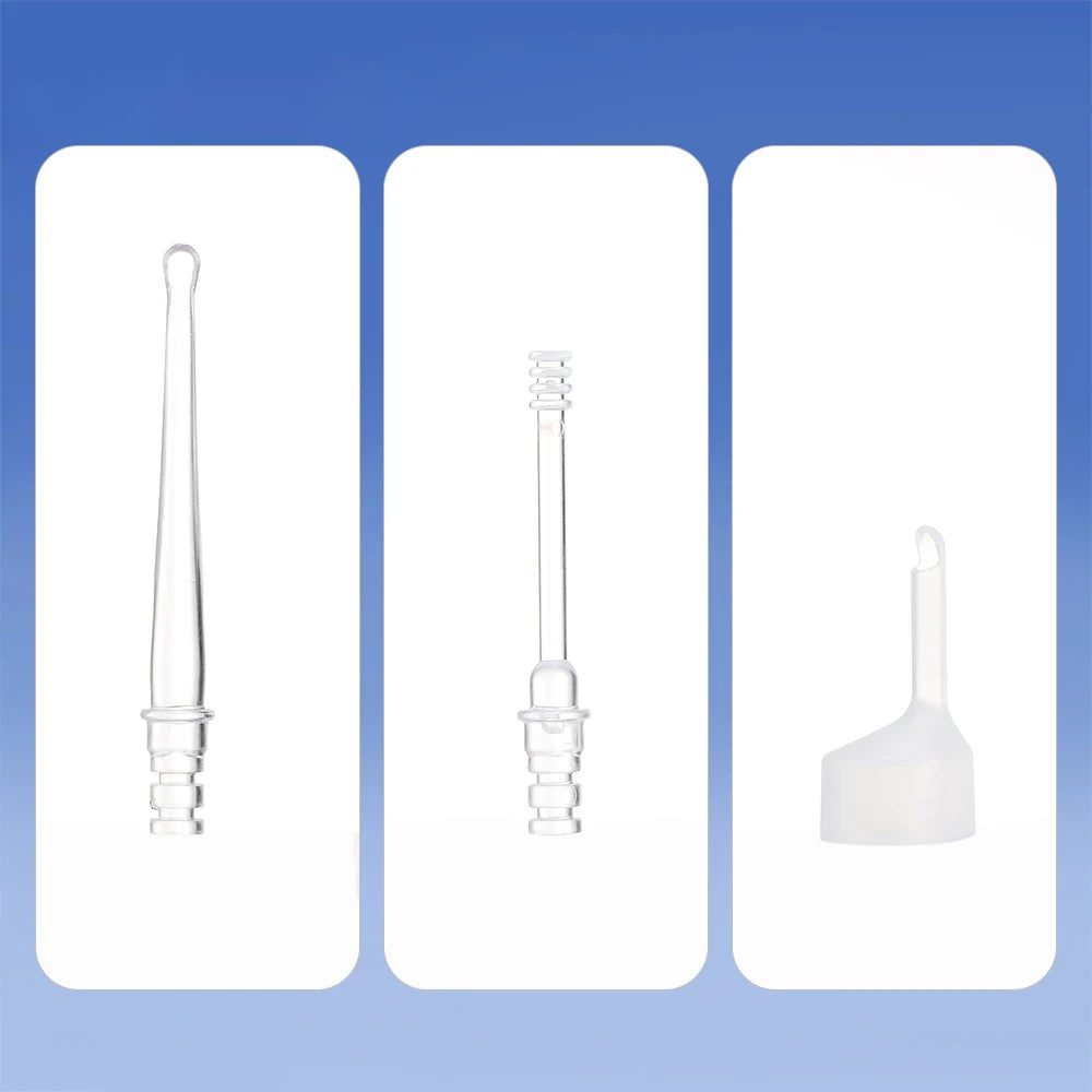 Electric LED Ear Wax Removal Vacuum Cleaner - 9
