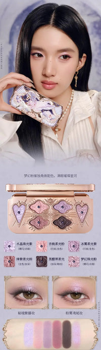 6-Color Shimmer and Matte Eyeshadow Palette
