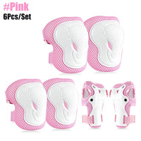 Protective Kids Knee and Elbow Pad Set for Sports