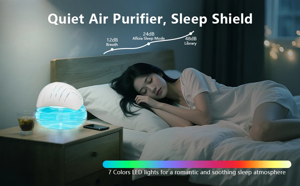Aromatherapy Air Purifier and Humidifier Diffuser - 9