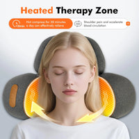 3-in-1 Heated Neck and Shoulder Traction Massager