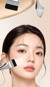Dual-Ended Flawless Foundation Brush and Applicator