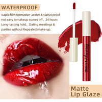 12-Piece Waterproof Matte Liquid Lipstick Set