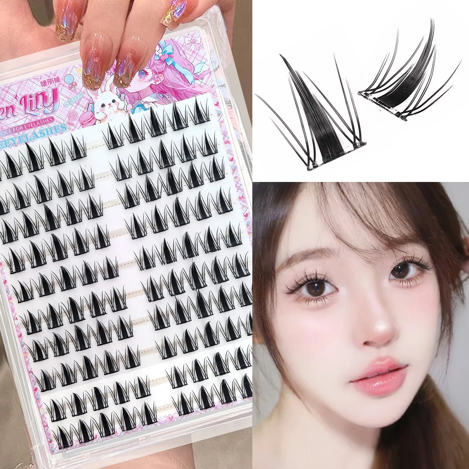 Glue-Free Cluster Eyelashes for Beginners - 7
