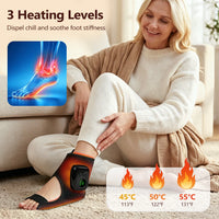 Heated Air Compression Foot and Ankle Massager