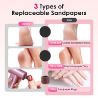 Electric Professional Pedicure Foot Callus Remover