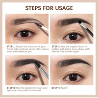Waterproof Long-Lasting Eyebrow Tint Gel Set