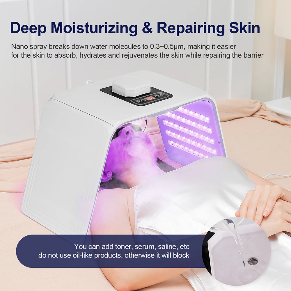7-Color LED Photon Skin Therapy & Nano Hydration Machine - 4