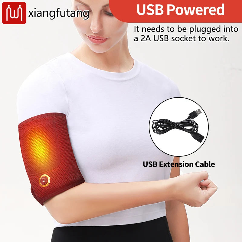 Heated Electric Elbow and Arm Support Wrap - 4