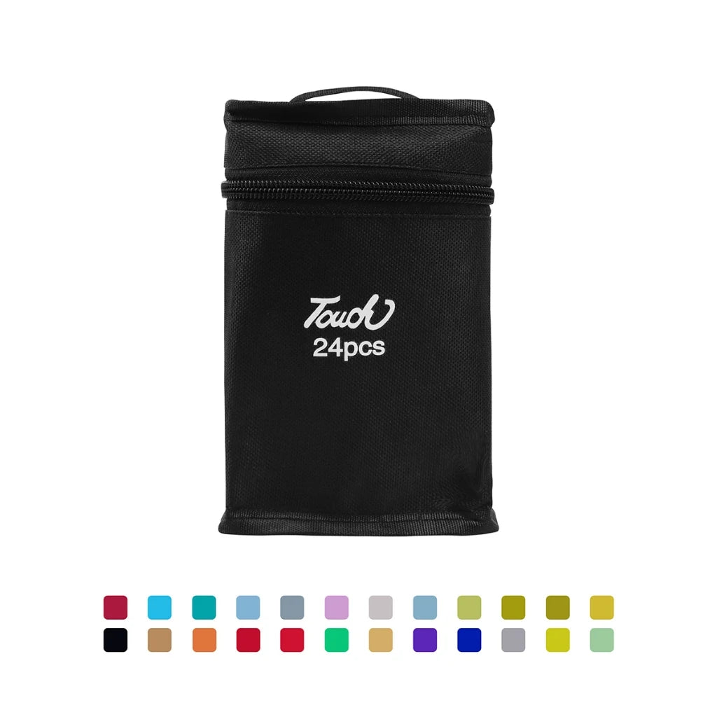 Professional Double-Sided Art Marker Set for Drawing and Sketching - 13