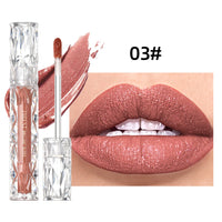 Shimmer Diamond Liquid Lipstick for Long-Lasting Waterproof Shine