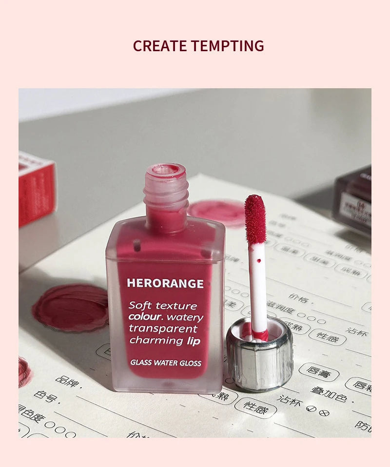 Glass-Finish Moisturizing Lip Gloss - 12