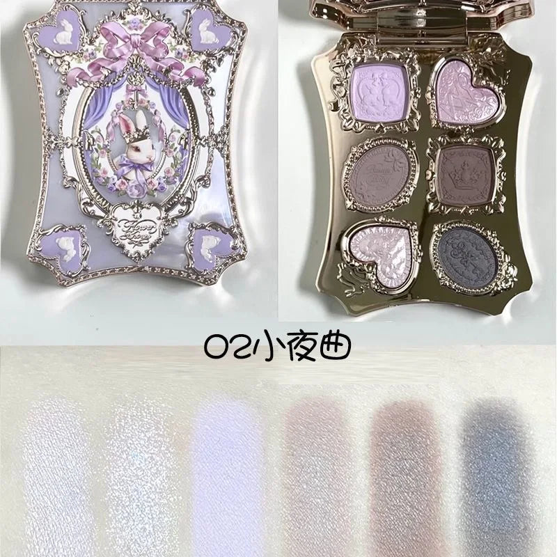 6-Color Eyeshadow and Makeup Palette Set - 13