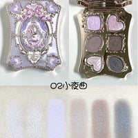 6-Color Eyeshadow and Makeup Palette Set
