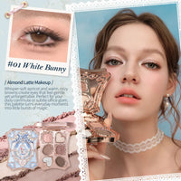 6-Color Bunny Garden Eyeshadow Palette
