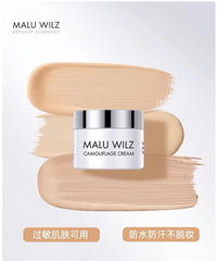 Full Coverage Camouflage Concealer Cream for Dark Circles and Spots