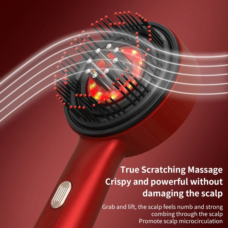 Electric Scalp Massage Comb for Hair Growth & Relaxation - 3