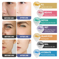 CO2 Oxygen Facial Treatment Capsule and Gel Kit