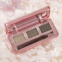 Long-Lasting Matte Eyebrow Powder Palette