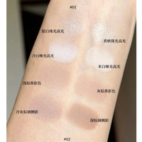 Embossed Face Contouring and Highlighter Palette