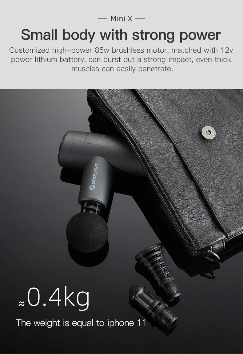 Portable Mini Percussion Massage Gun for Muscle Recovery - 8