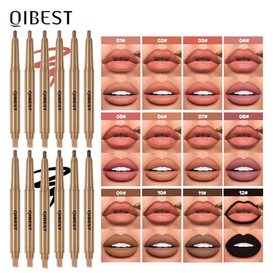 2-in-1 Matte Lip Liner and Precision Blending Brush