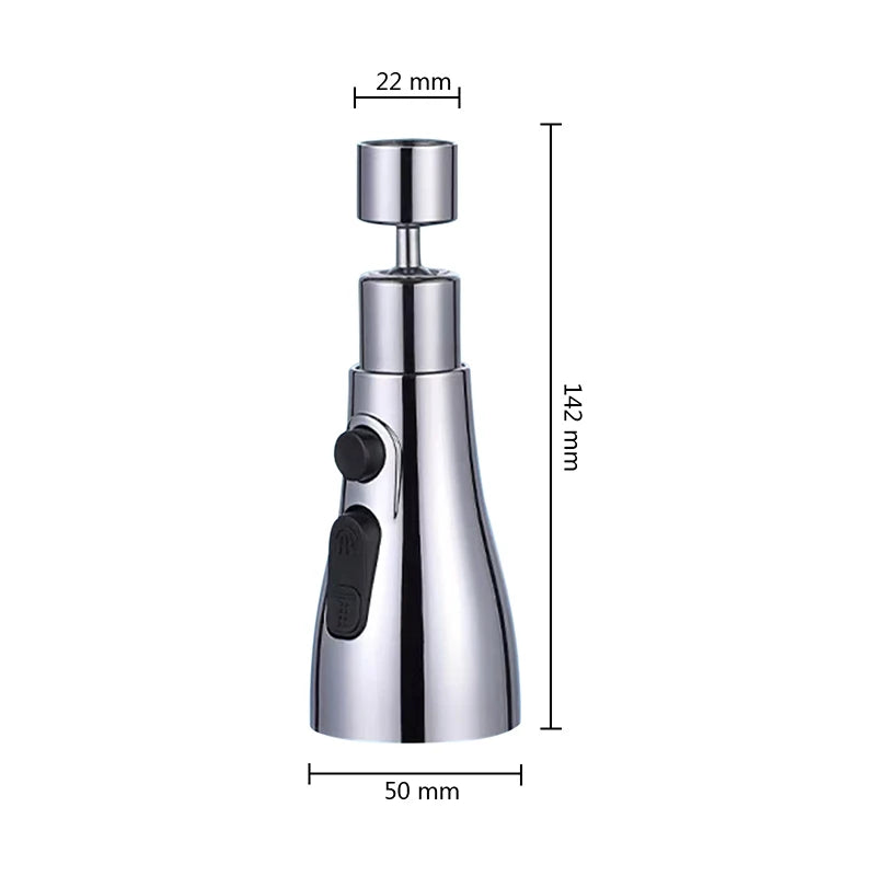 360° Rotating Kitchen Faucet Sprayer Head - 5