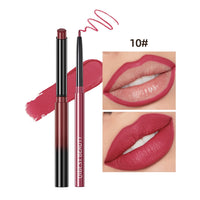 Matte Lipstick and Lip Liner Duo Set